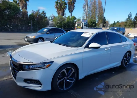 2019 Honda Accord Sport из США, поврежденный, VIN 1HGCV1F31KA016390